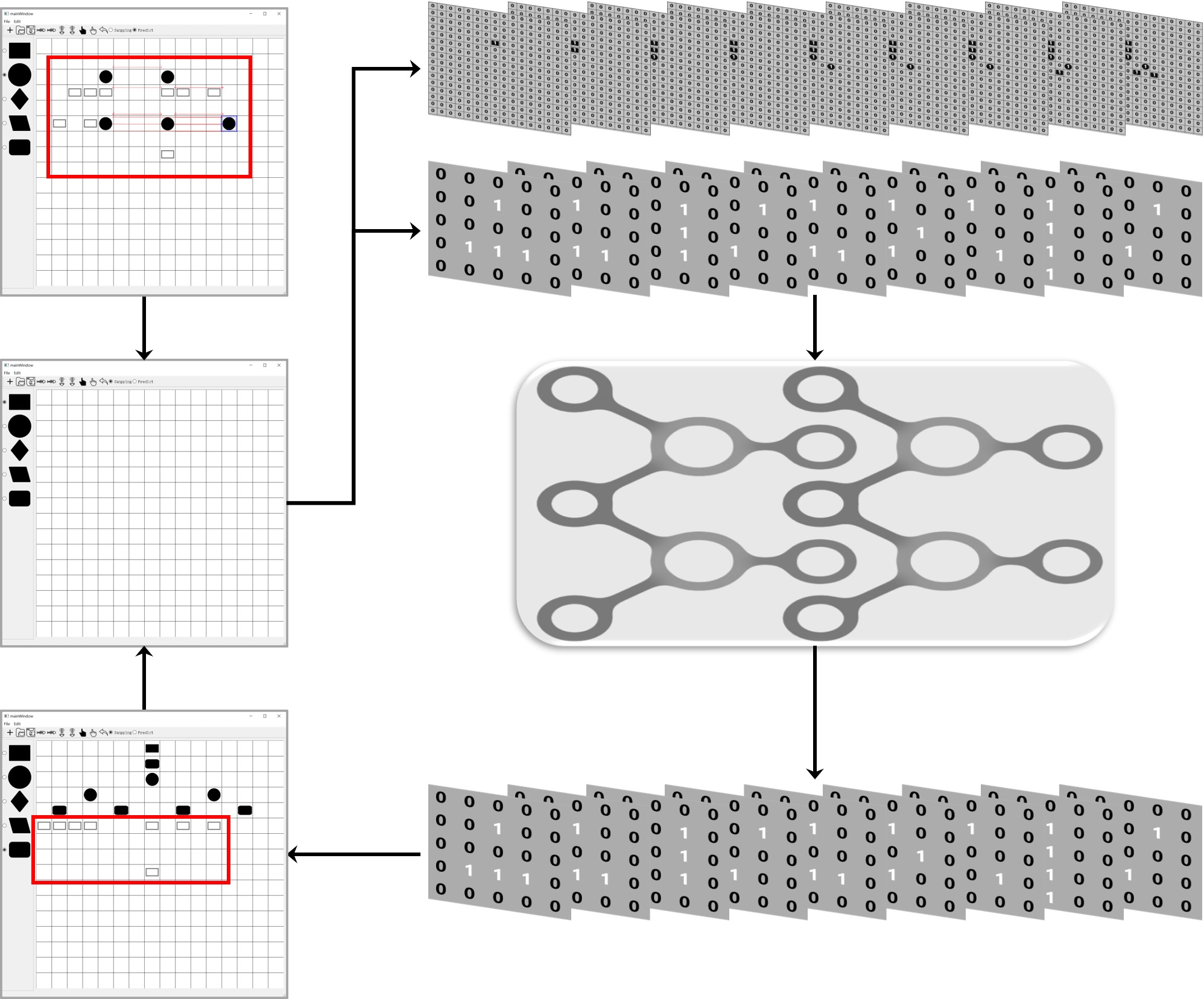 Element Layout Prediction with Sequential Operation Data