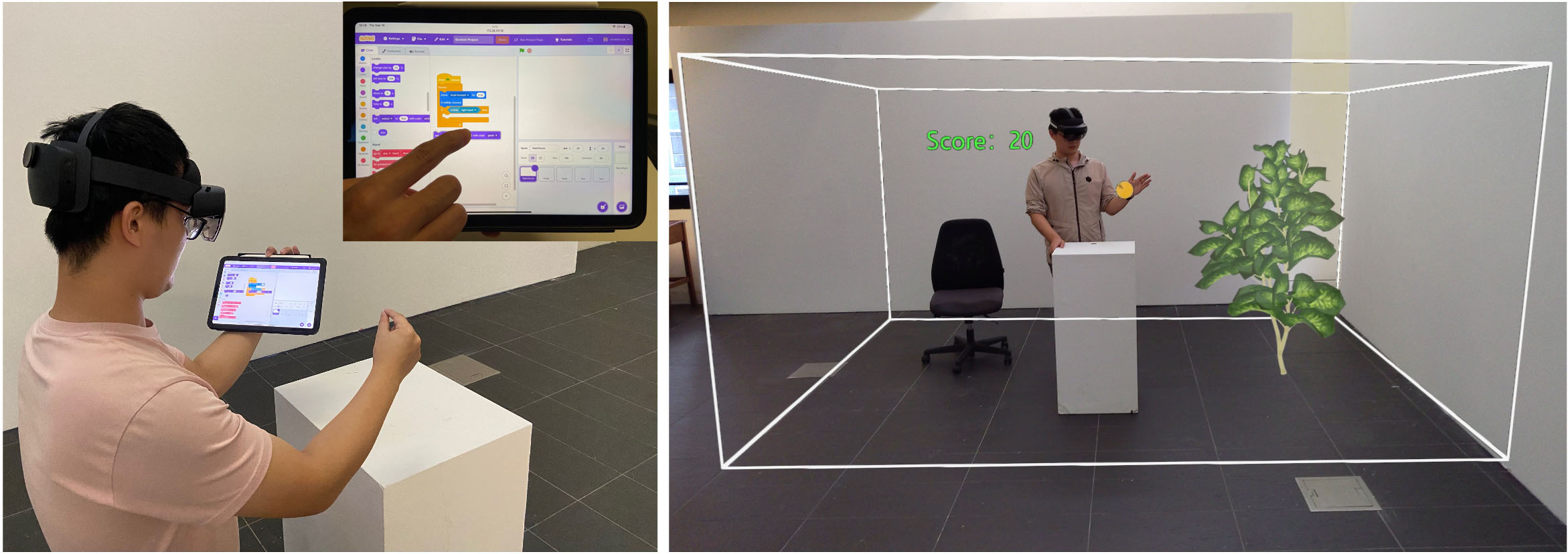 ProInterAR: A Visual Programming Platform for Creating Immersive AR Interactions
